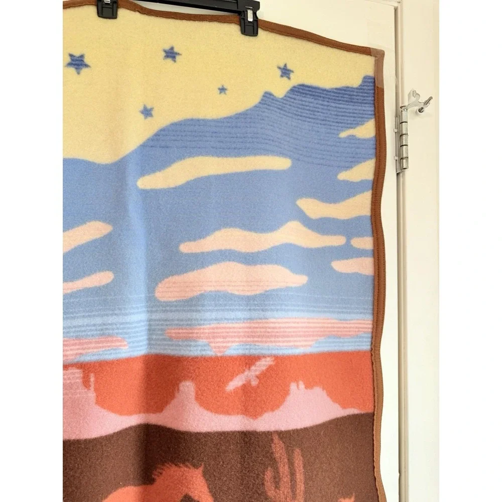 Pendleton Beaver State Wild Horses Wool Blanket Wool Southwest 32